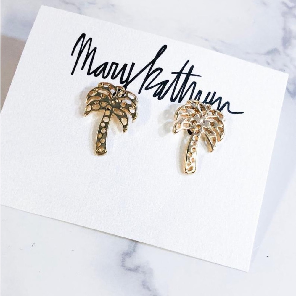 MaryKathryn Designs Palm Tree Earring